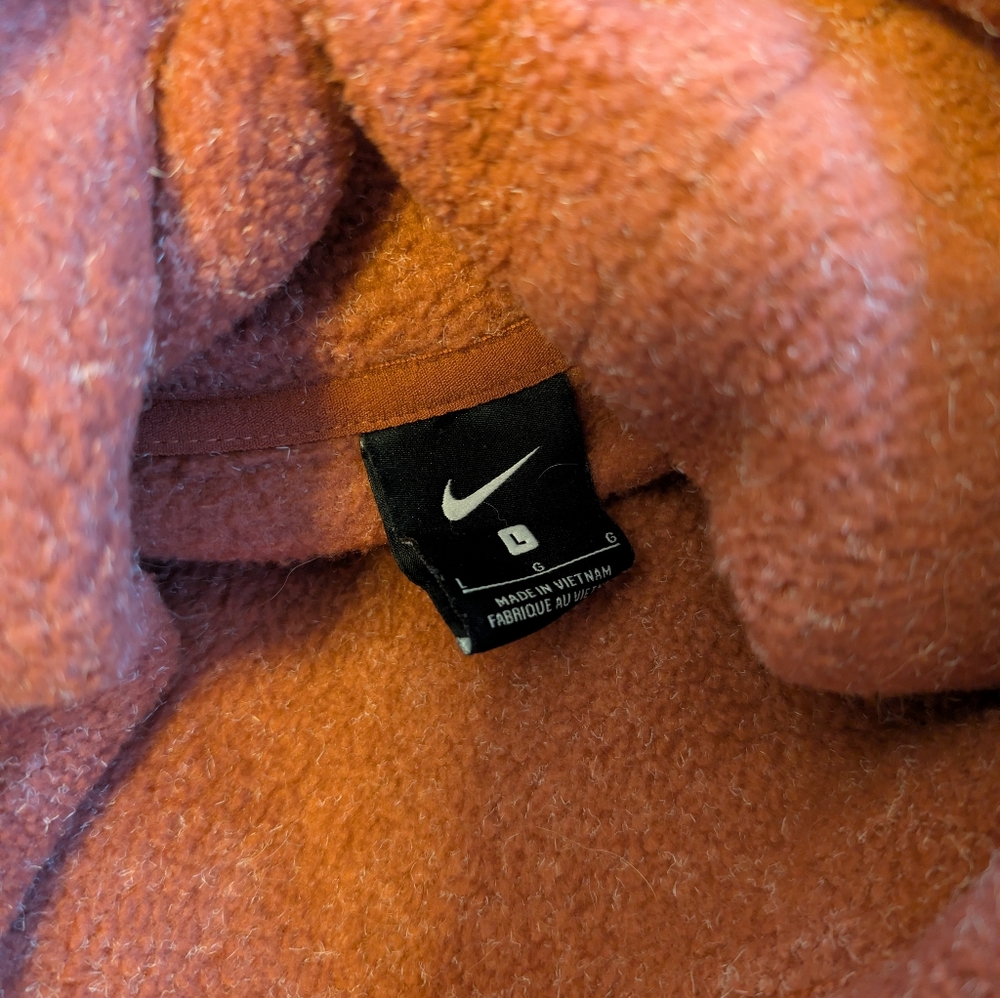 Nike Pull Over Red Fleece (Cross posted!) - Picture 4 of 4
